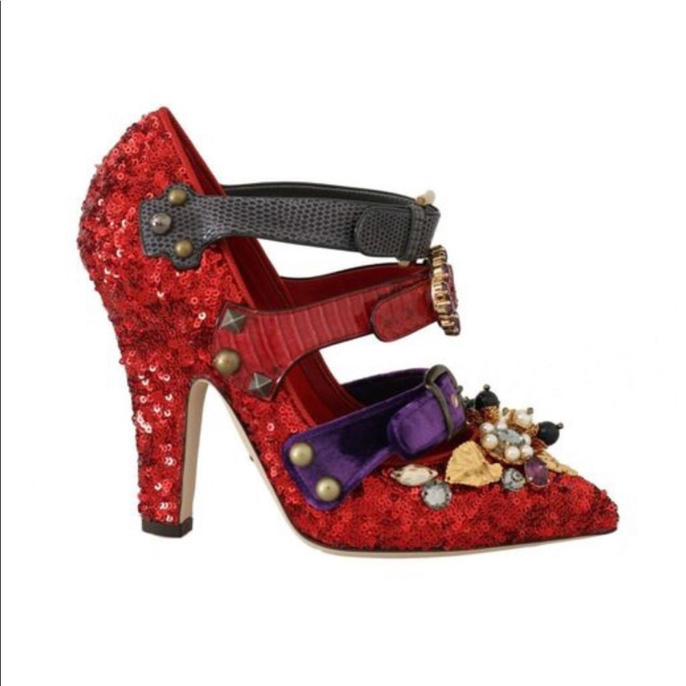Never used Dolce Gabbana heels , 38.5 but run small
